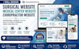 build squarespace surgical website chiropractor website medical centre website
