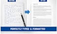 do professional copy typing and convert handwriting to word
