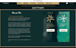 design a modern portfolio website for artists and creatives