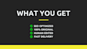 create optimized SEO content