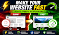 optimize shopify, wix, squarespace website speed and improve performance score