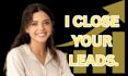 be your professional high ticket sales closer and b2b sales representative