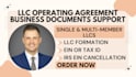 prepare your llc operating agreement and business documents