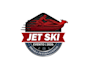 create modern  jet ski logo t shirt design