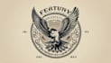 do unique eagle, falcon, crown, bird logo design 1 day