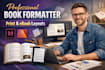 format your book for KDP print and ebook publishing