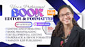 be your book editor proofread do copy editing and format your book for amazonkdp