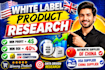 ebay white label product research for ebay sourcing