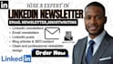 design and ghostwrite email newsletters, linkedin posts, and articles