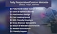 build a custom coded website using HTML tailwind CSS js PHP or shopify