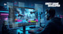 develop unity games, scripts, and advanced gameplay systems in unity engine
