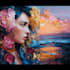 draw a digital oil painting portraits