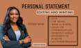 edit your sop, personal statement, and application essays for clarity