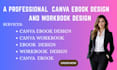 create canva ebook design canva workbook canva journal design