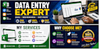 do accurate data entry and excel work fast