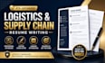 write logistics supply chain ats resume, cover letter and linkedin optimization