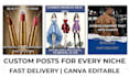 design custom canva social media posts