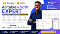 setup airtable interface airtable database airtable automation softr portal