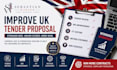 improve UK tender proposal, itt bid, method statement, win strategy