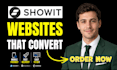 design showit website, showit template customization and showit redesign expert