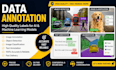 do data annotation and image labeling for ai training