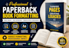 professional book formatting for paperback and ebook