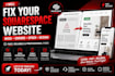 fix and update your squarespace website, bugs, speed, and mobile issues