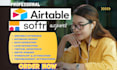 setup airtable database softr crm automation workflow webapp integration