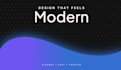 design a modern clean website