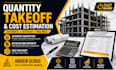 do quantity takeoff and material estimation for construction projects