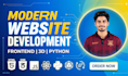 create a modern responsive website, portfolio, or startup landing page
