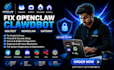 fix openclaw clawdbot moltbot nemoclaw gateway crash firewall secure setup