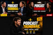 a professional podcast and interview youtube thumbnail