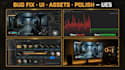 fix bugs, integrate assets, build UI, and polish your unreal engine 5 game