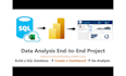 do sql data analysis, write queries and provide insights