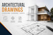 create architectural and contruction drawing, house plan  layout, floor plans