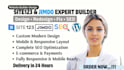 do site123 jimdo website design redesign fix site 123 website seo optimization