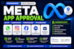do meta app approval facebook advanced permissions and whatsapp cloud API