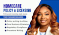 write home care policy and procedure manual for licensing application with pecos