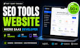 build SEO tools website and micro saas using next js