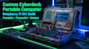 design custom cyberdeck portable computer with raspberry pi DIY build