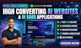 develop ai website ai saas framer ai 10web and ai web application