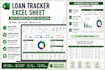 create loan tracking and interest calculation excel sheet