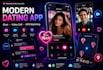 build modern dating app with audio video chat and geolocation matching features