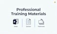 design professional elearning materials with slides, quizzes, and flashcards