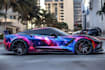 create  car wrap design, racing car wrap design