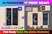 convert ai generated packaging design into print ready vector files