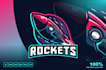 do modern high quality excellent rocket logo