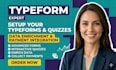 setup typeform data enrichment forms quiz forms typeform payment integration