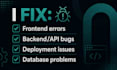 fix react nextjs django and node bugs